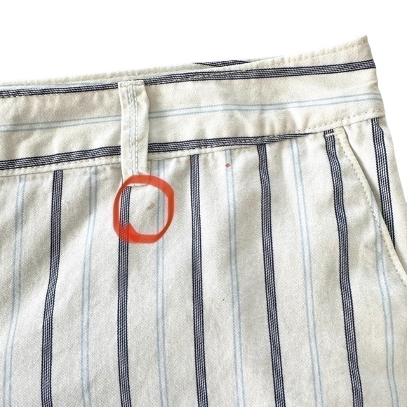 Ann Taylor LOFT striped shorts in 💯 cotton, high waisted - Picture 13 of 14
